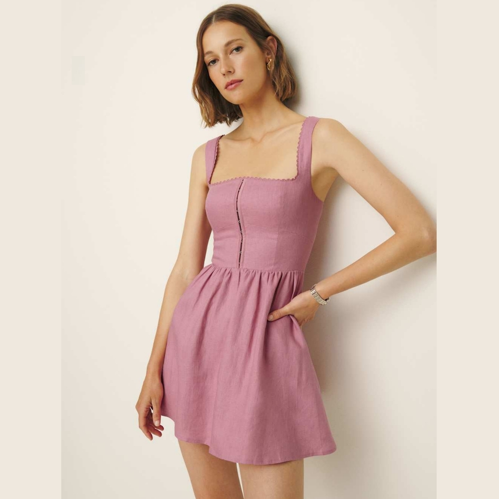 Reformation Sheri Linen Dress